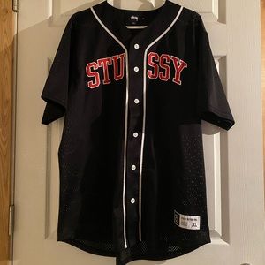 Stussy button up jersey